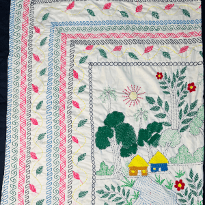 SKU_AKK-62 | Premium Floral Cotton Nokshi Kantha