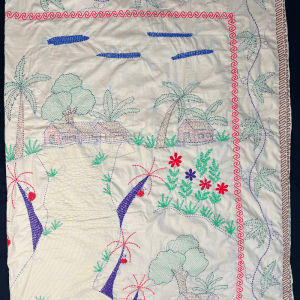 SKU_AKK-63 | Elegant Rural Artisan Kantha Quilt