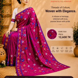 Royal Heritage Handcrafted Silk Saree