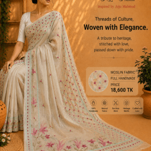 Premium Muslin Sarees  Exclusive Handmade Nakshi Sarees for Timeles Beauty