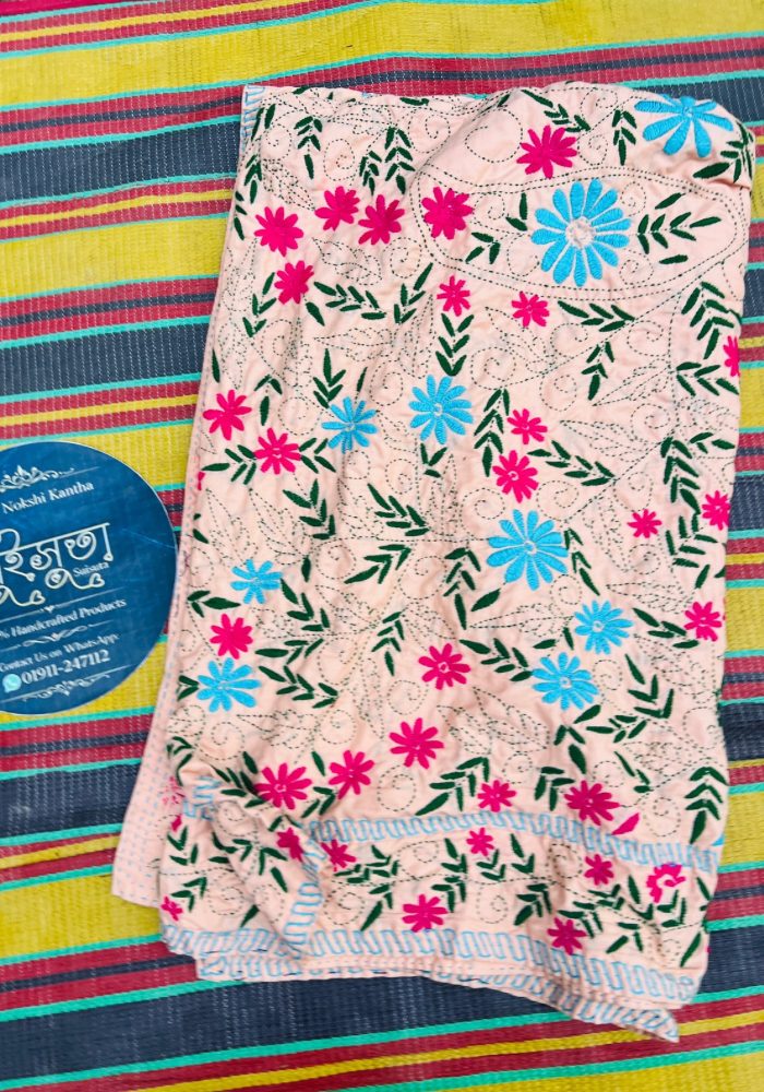 Suisuta Handmade R2-009 | Premium Floral Handmade Nakshi Kantha - Image 2