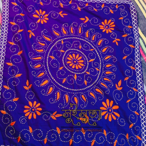 Violet Spiral Baby Kantha – বেগুনি স্পাইরাল ডিজাইন | Booking Available | SBPK-2018-004