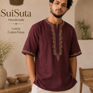 Handcrafted Comfort, Made with Tradition. বাংলার হাতের কাজ, আধুনিক পুরুষের স্টাইলে।