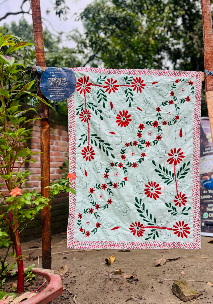 🌿 Suisuta Baby Premium Nakshi Kantha – ডিজাইন 02 🌿 - Image 5