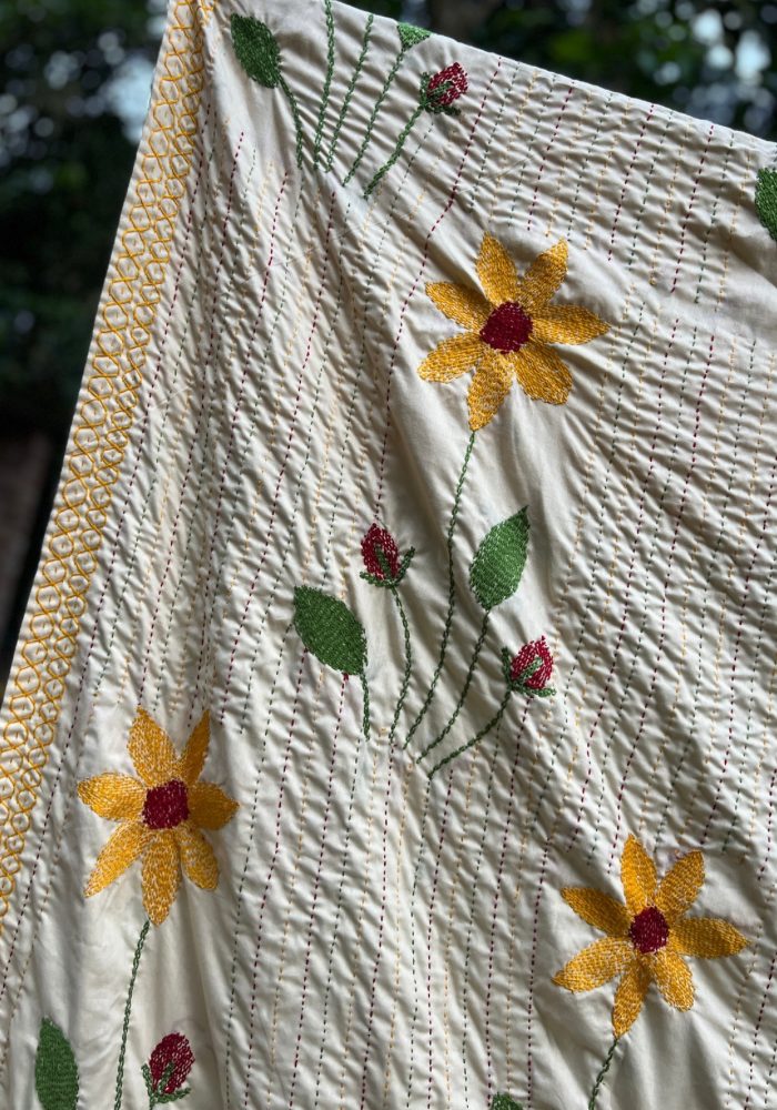 Suisuta Handmade R1-009 | Premium Floral Nakshi Kantha – Booking Offer - Image 6