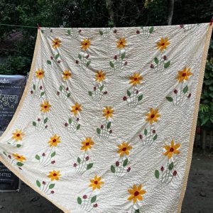 Suisuta Handmade R1-009 | Premium Floral Nakshi Kantha – Booking Offer