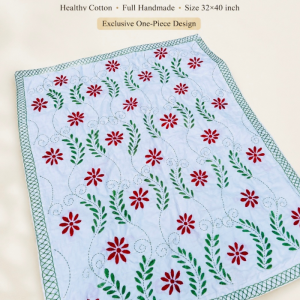 Navy Vine Baby Kantha – প্রিমিয়াম বেবি নকশি কাঁথা | SBPK-2019-007