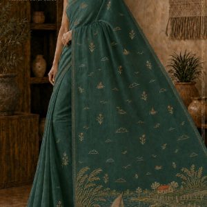 upcoming Degain full handmade Saree, booking order available