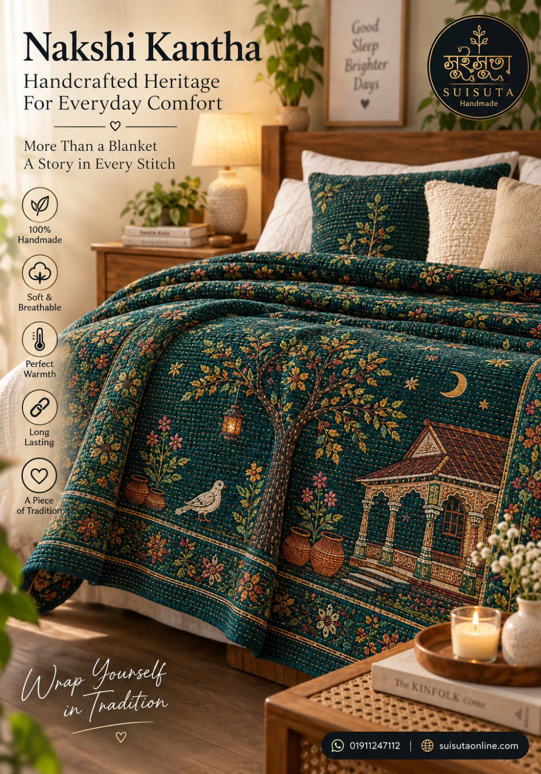 Village Story Handmade Collection – Custom Nakshi Design - Image 4