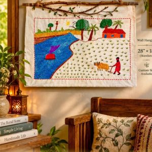 Village Life Story – Handmade Nakshi Kantha